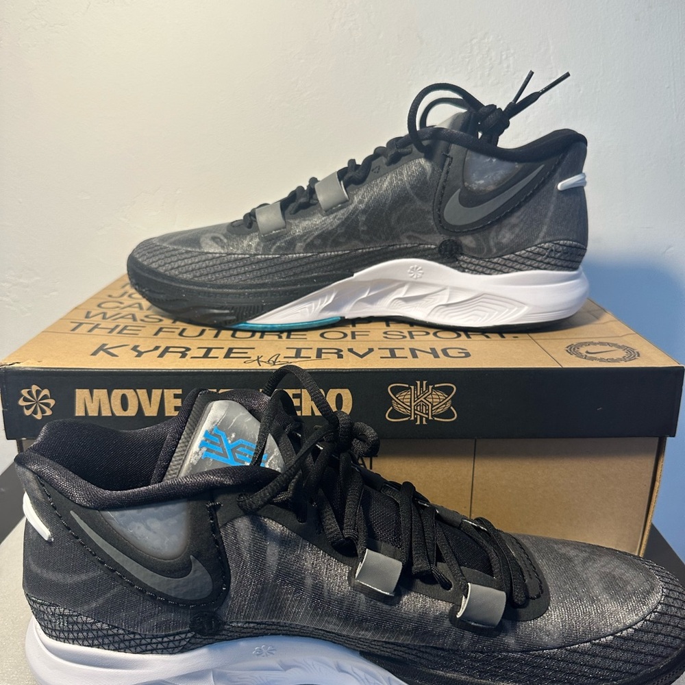 Nike Kyrie 8 Gray and White Sneakers